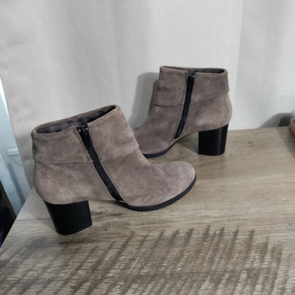 Born Womens Mauvide Side Zip  Casual Tassel Ankle Boots Booties Size 7.5‎ M - Picture 5 of 9